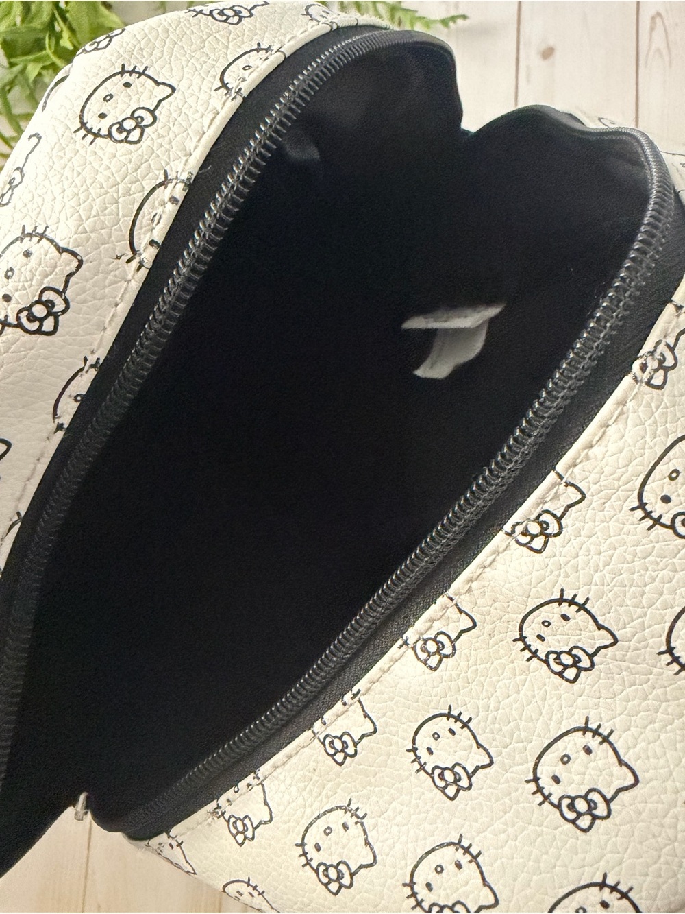Hello Kitty Black, White & Red Patterned Mini Backpack - Picture 7 of 7